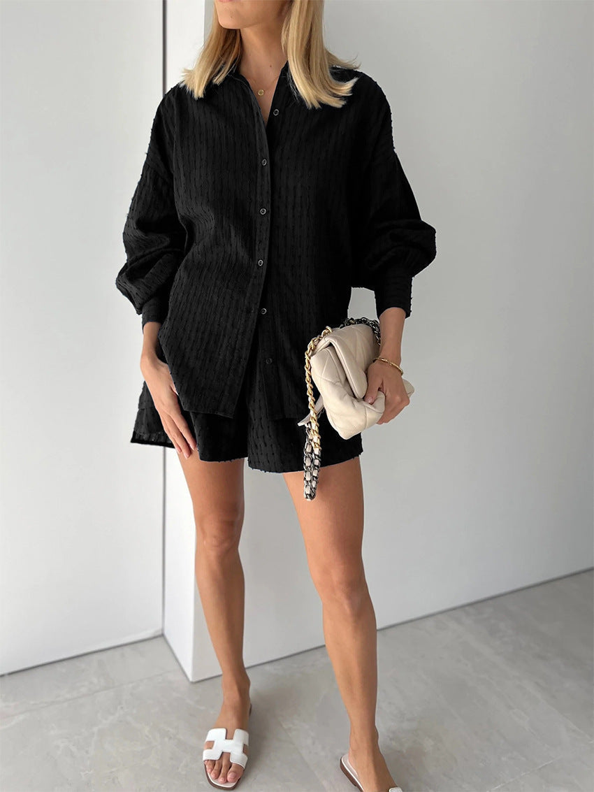 Elizabeth | Lightweight Shirt & Shorts Set