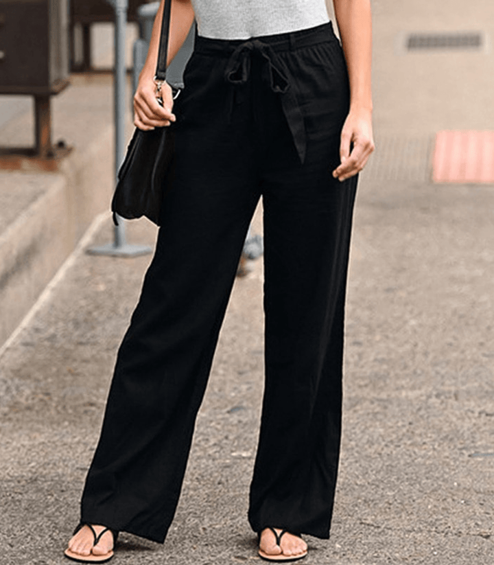 Joleen | Relaxed Women's Drawstring Elastic Waist Trousers