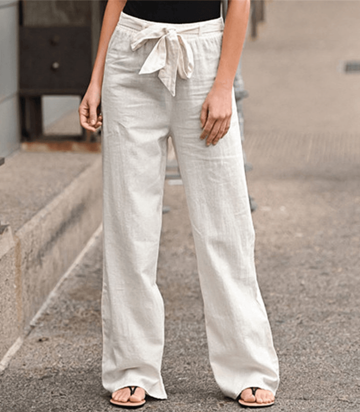 Joleen | Relaxed Women's Drawstring Elastic Waist Trousers