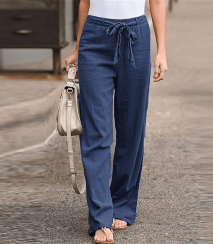 Joleen | Relaxed Women's Drawstring Elastic Waist Trousers