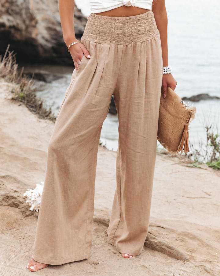Aileen | Wide-Leg Beach Trousers