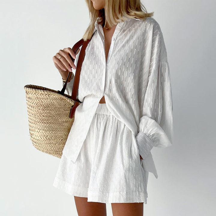 Elizabeth | Lightweight Shirt & Shorts Set