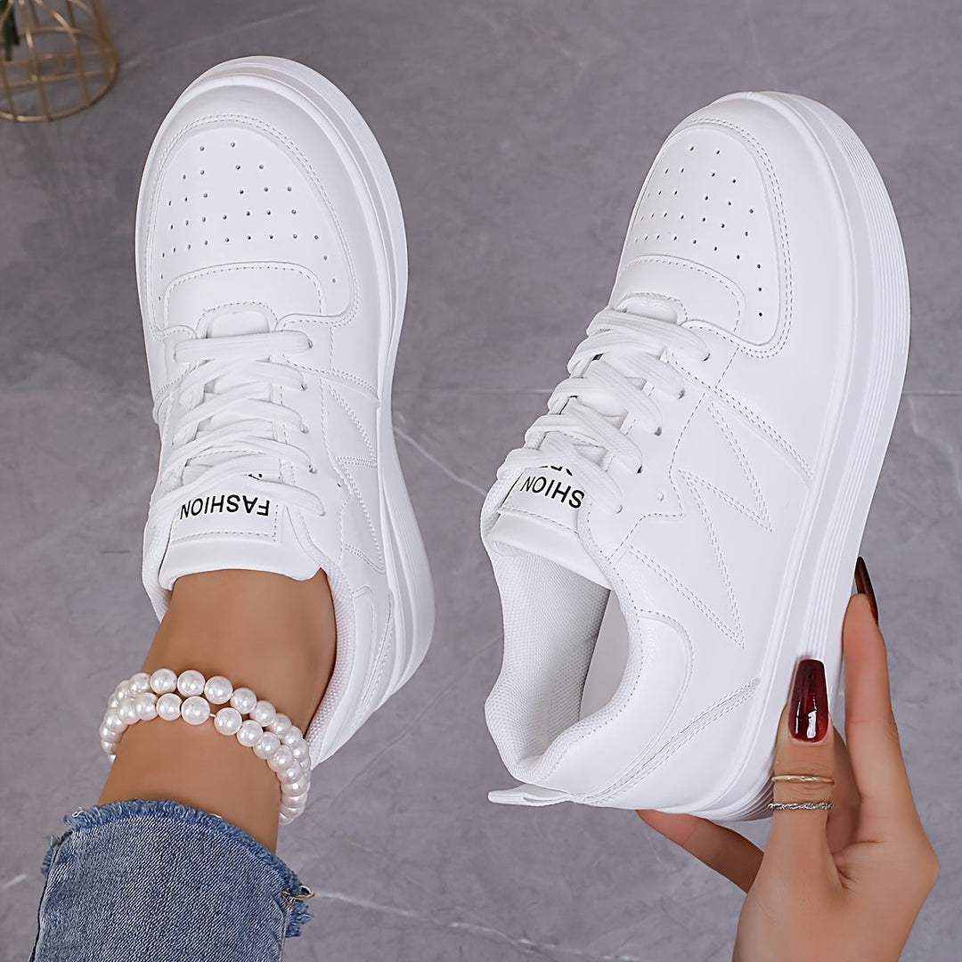 Chloe | Elegant Platform Trainers