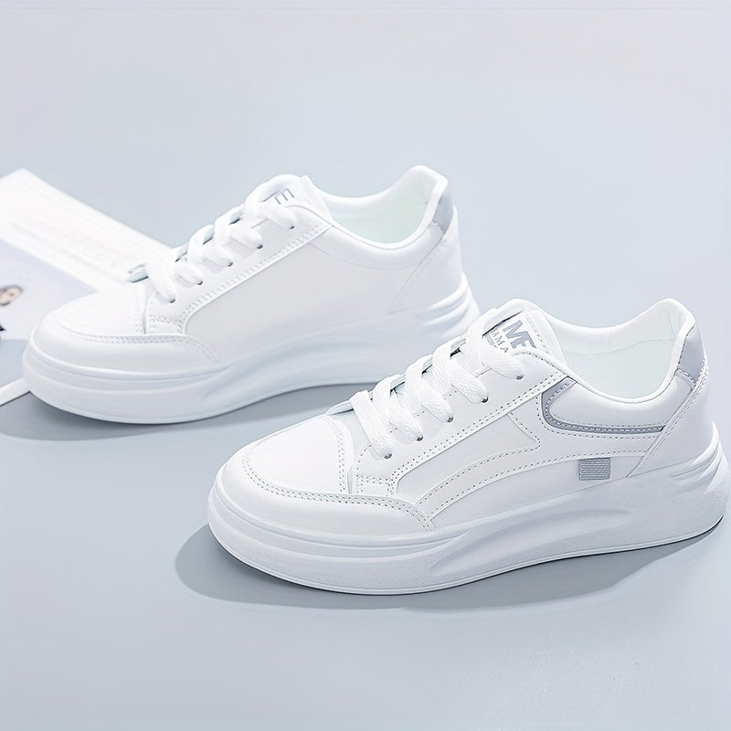 Chic White Lightweight Trainers