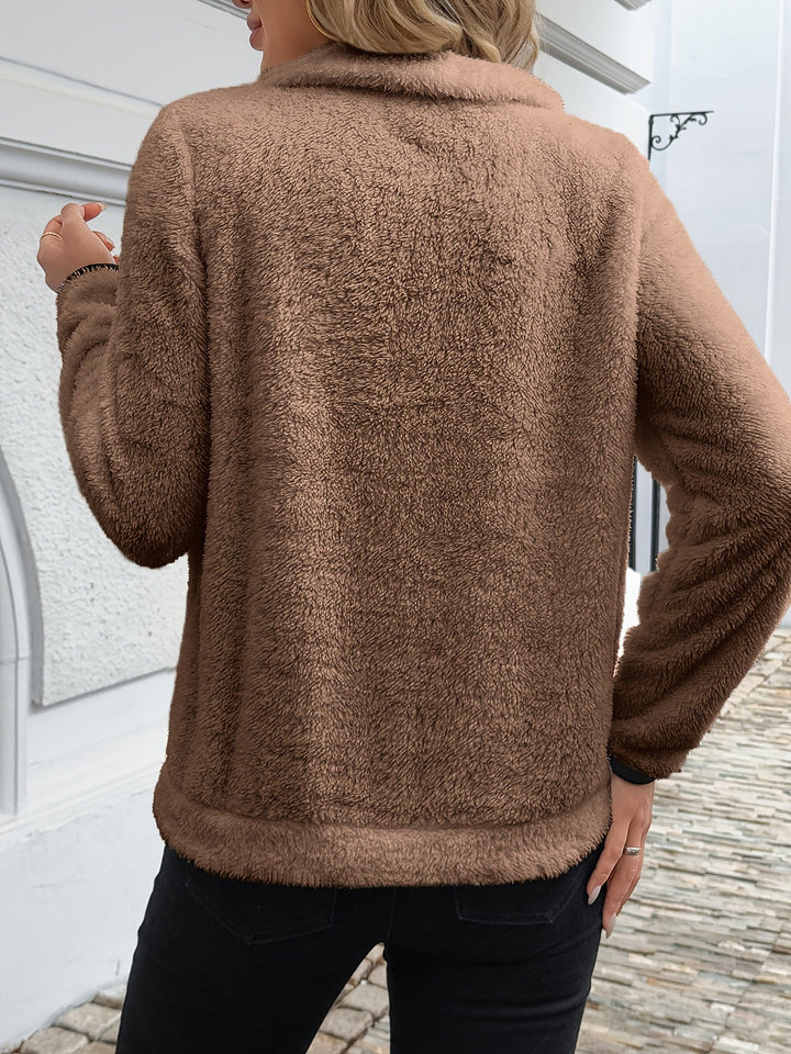 Juliette | Half-Zip Hooded Sweatshirt