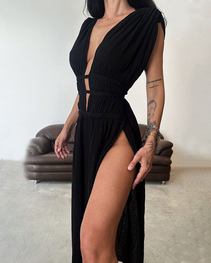 Zolla | Textured Split Dress