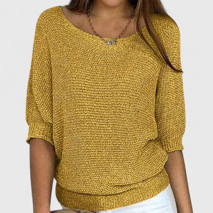 Rachel | Effortless Sleeveless Knit Jumper