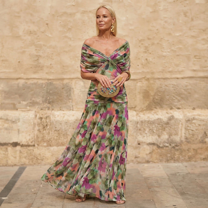 Kelsey | Elegant Colourful Dress