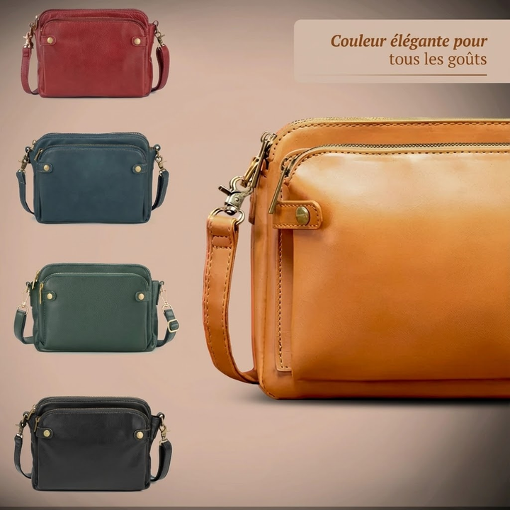 Kimberly™ | Classic Leather Bag