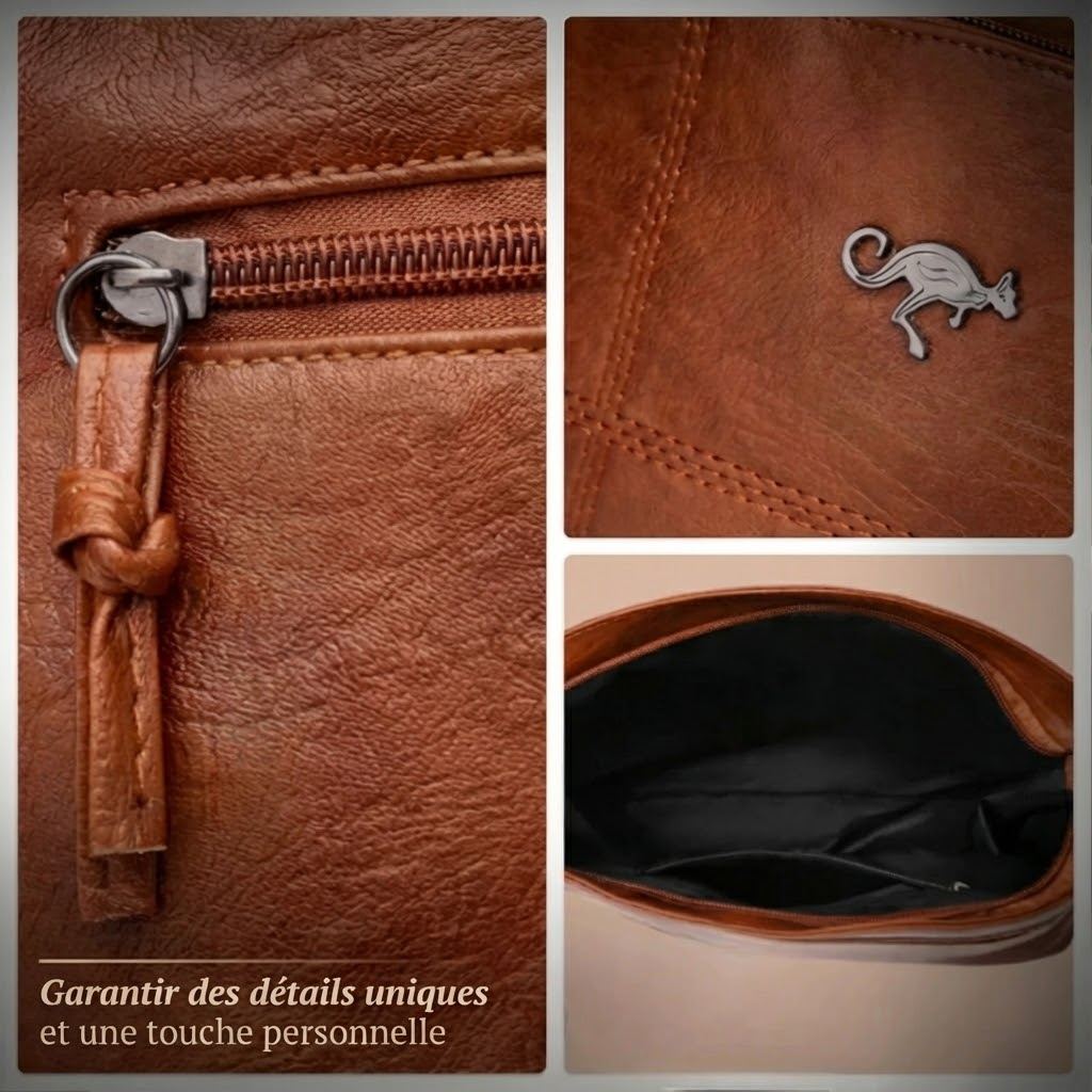 Catherine™ | Leather Crossbody Bag