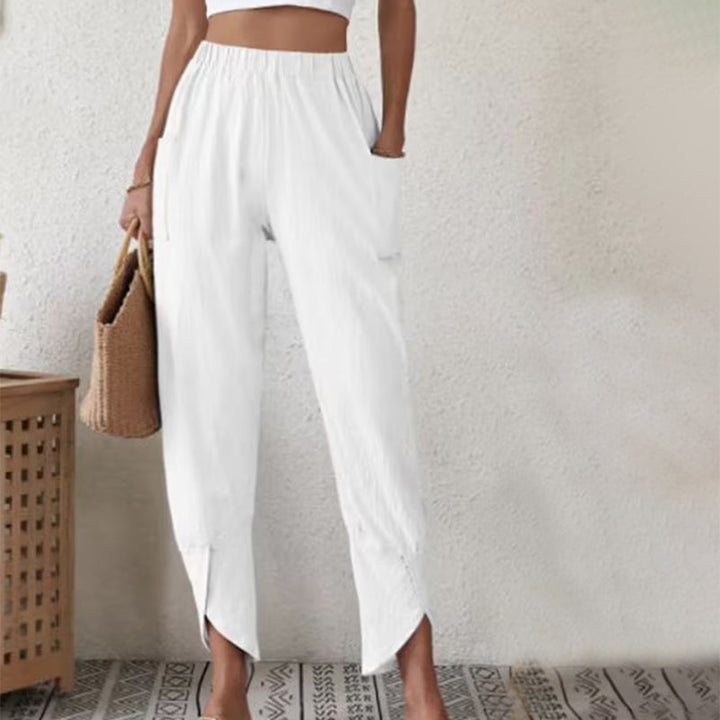 Essari | Split-Hem Trousers