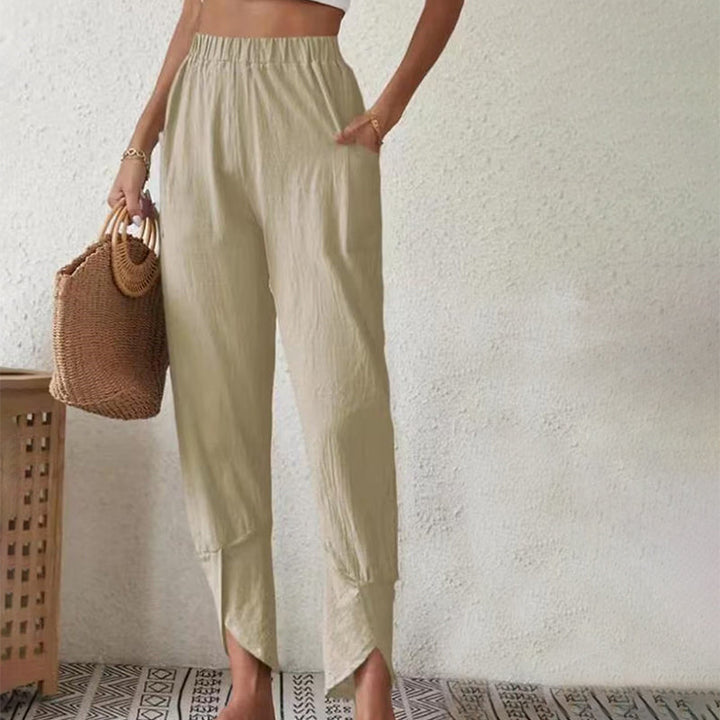 Essari | Split-Hem Trousers