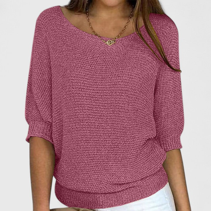 Rachel | Effortless Sleeveless Knit Jumper
