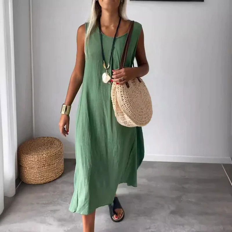 Amaris | Sleeveless Relaxed Dress