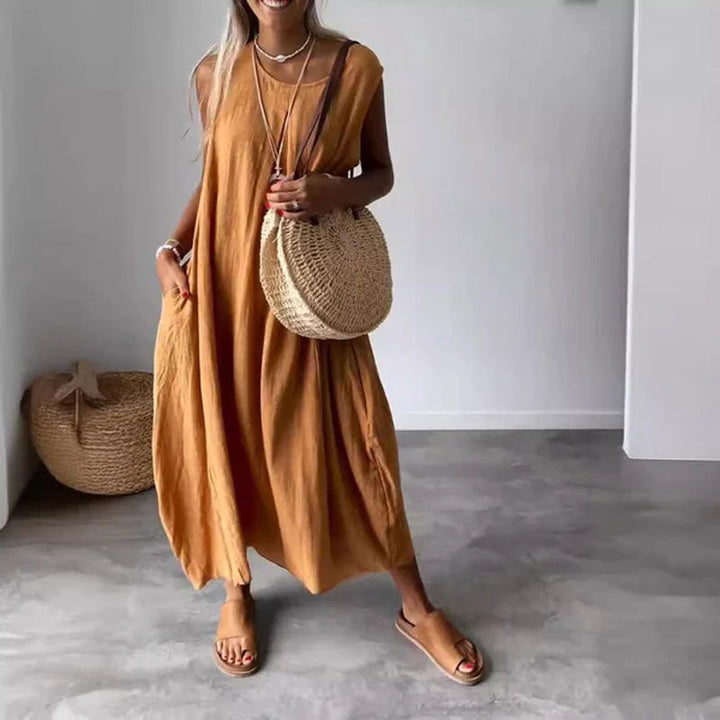 Amaris | Sleeveless Relaxed Dress
