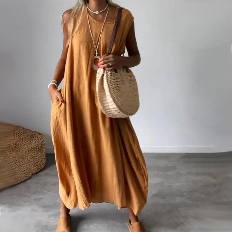 Amaris | Sleeveless Relaxed Dress