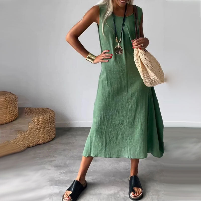Amaris | Sleeveless Relaxed Dress