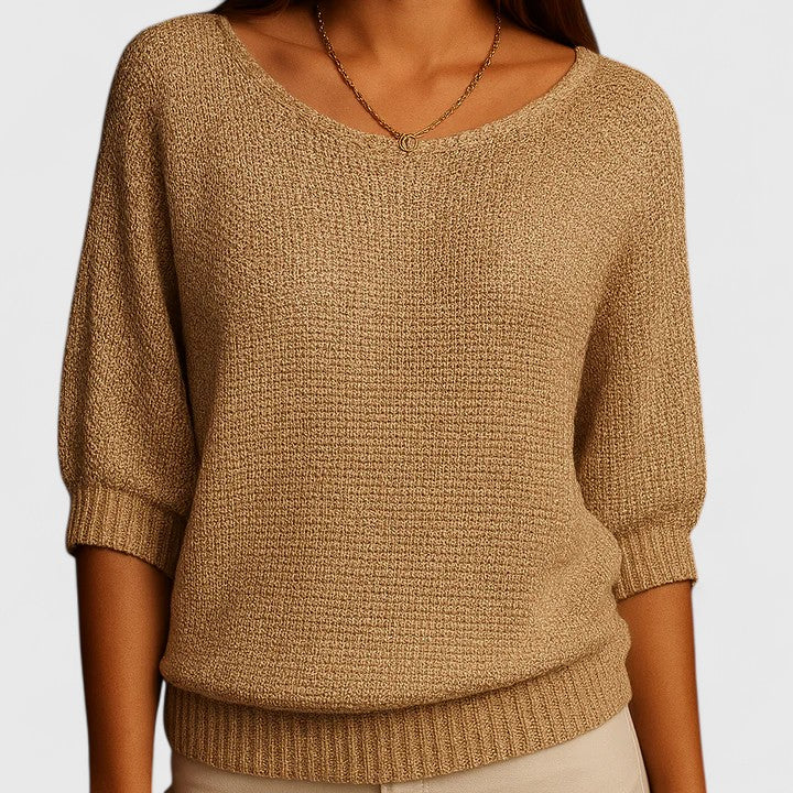 Rachel | Effortless Sleeveless Knit Jumper