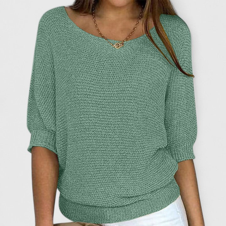 Rachel | Effortless Sleeveless Knit Jumper