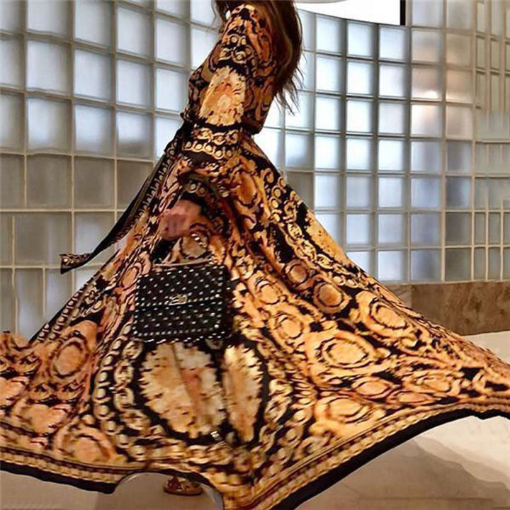 Faye | Printed Boho Dress