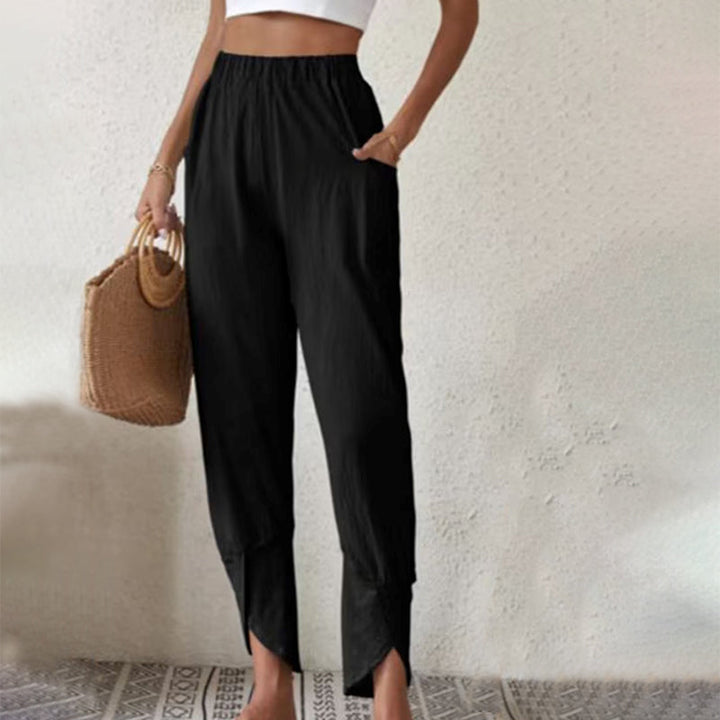 Essari | Split-Hem Trousers